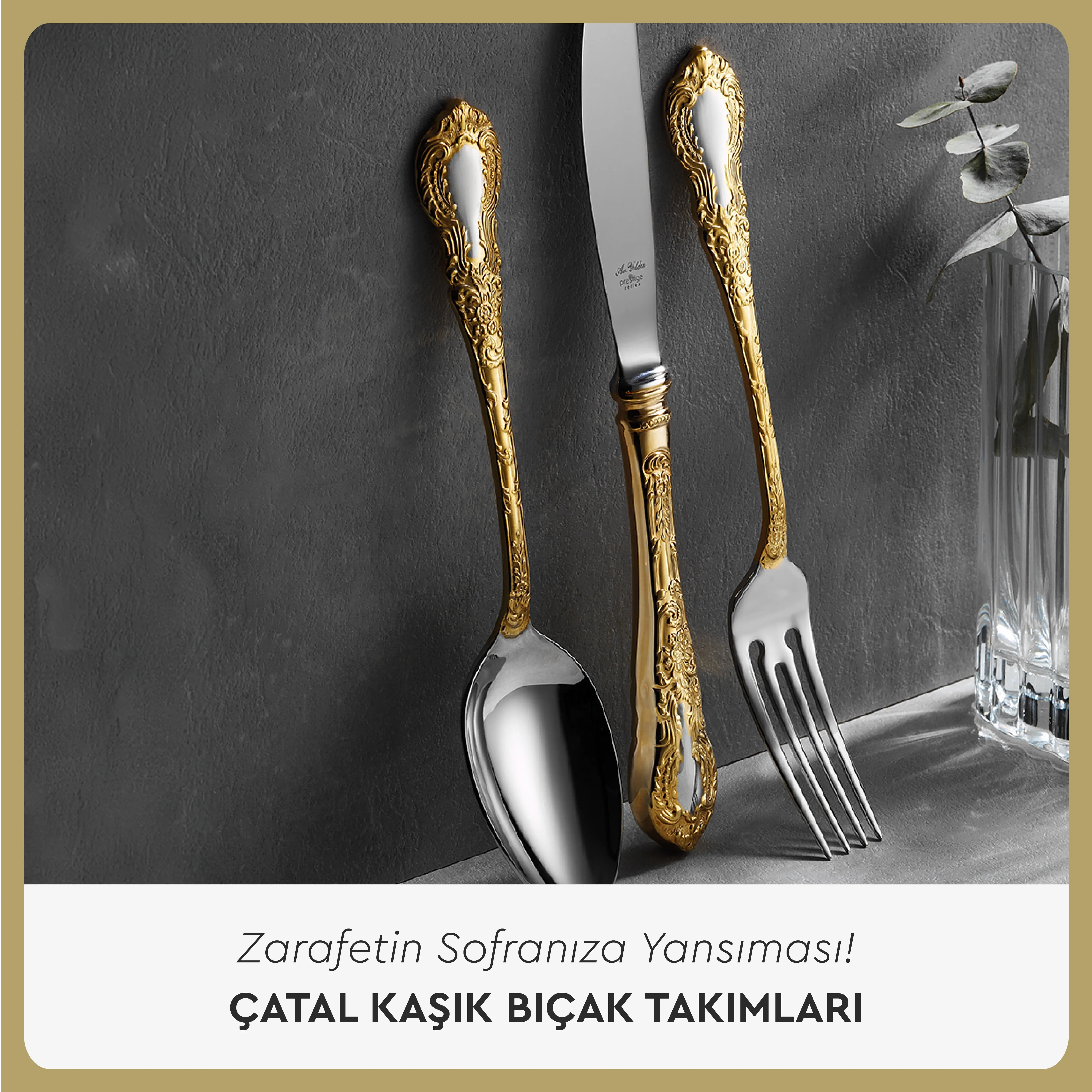 Çatal Kaşık Bıçak Takımı