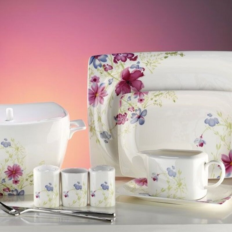 AR 30017 Aryıldız Square Porselen 83 Parça Yemek Takımı - 1