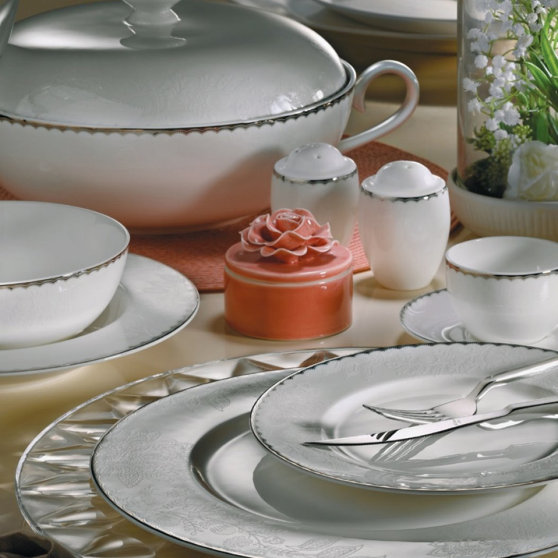AR 33015 Aryıldız Prestige Porselen 83 Parça Yemek Takımı - 1