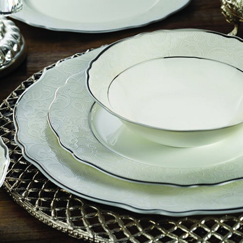 AR 60015 Aryıldız Helena Bone China 83 Parça Yemek Takımı - 1