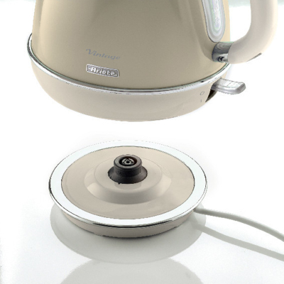Ariete Vintage Kettle Bej 1 Litre - 3