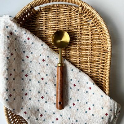 Arow Ahşap Saplı Gold Ölçü Kaşığı 15 ml - 1