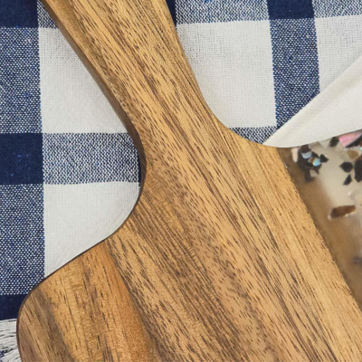 Arow Akasya Dikdortgen Kesme Tahtası 40 cm - 3