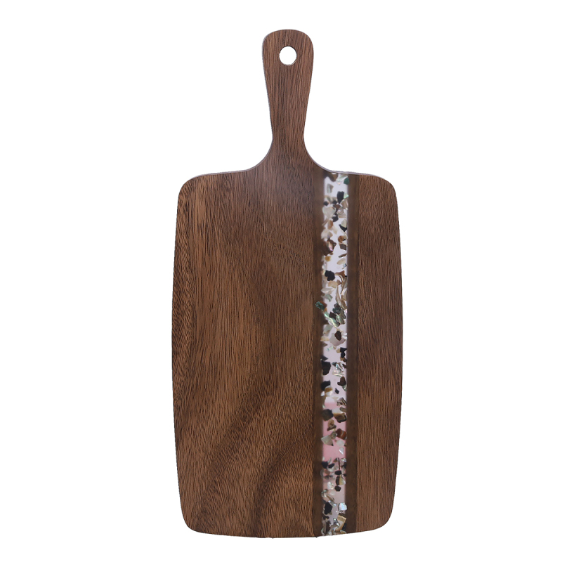 Arow Akasya Dikdortgen Kesme Tahtası 46 cm - 1