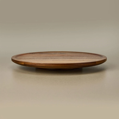 Arow Akasya Yuvarlak Dönerli Sunumluk 35 cm - 3