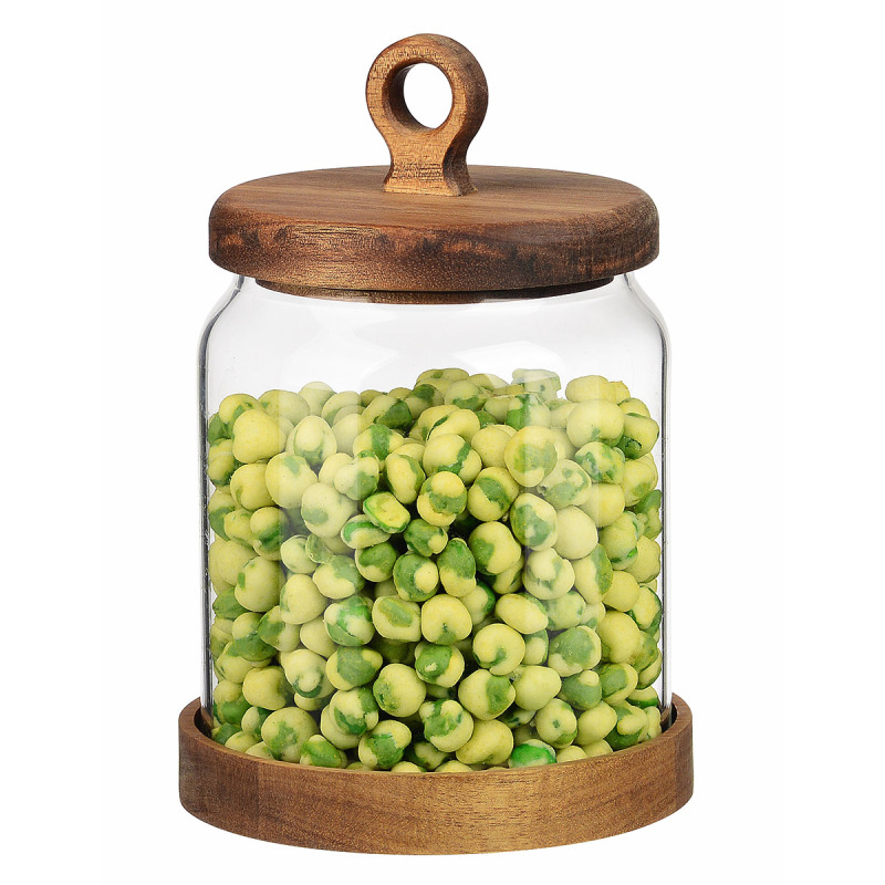 Arow Nora Akasya Kapaklı Cam Kavanoz 1250 ml - 4