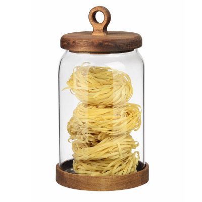 Arow Nora Akasya Kapaklı Cam Kavanoz 1850 ml - 4