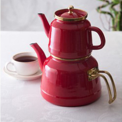 Arow Rommy Emaye Çaydanlık Kırmızı - 2