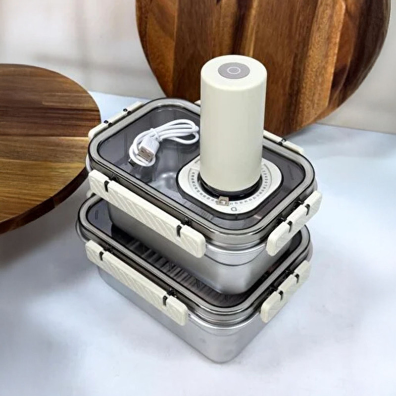 Arow Trust Vakumlu Saklama Kabı Set - 3