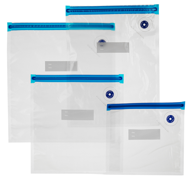 Arow Vakumlu Cam Saklama Kabı Seti + Gıda Torbası - 5