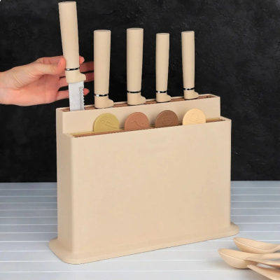 Arow Wanni Bıçaklı Kesme Tahtası Seti - 2