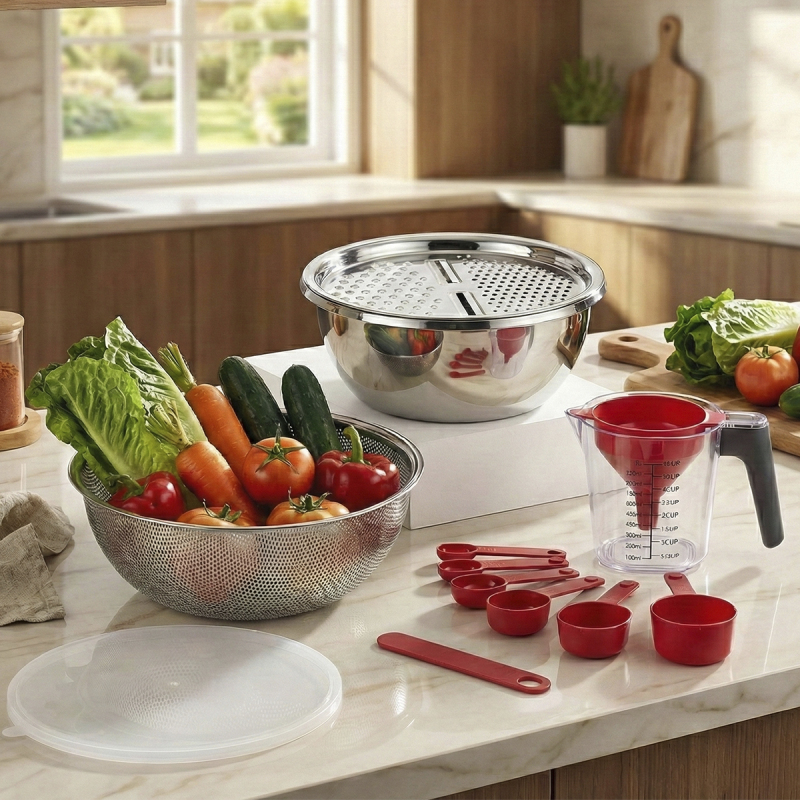 Aryıldız 13 Parça Ölçü & Karıştırma Seti - 1