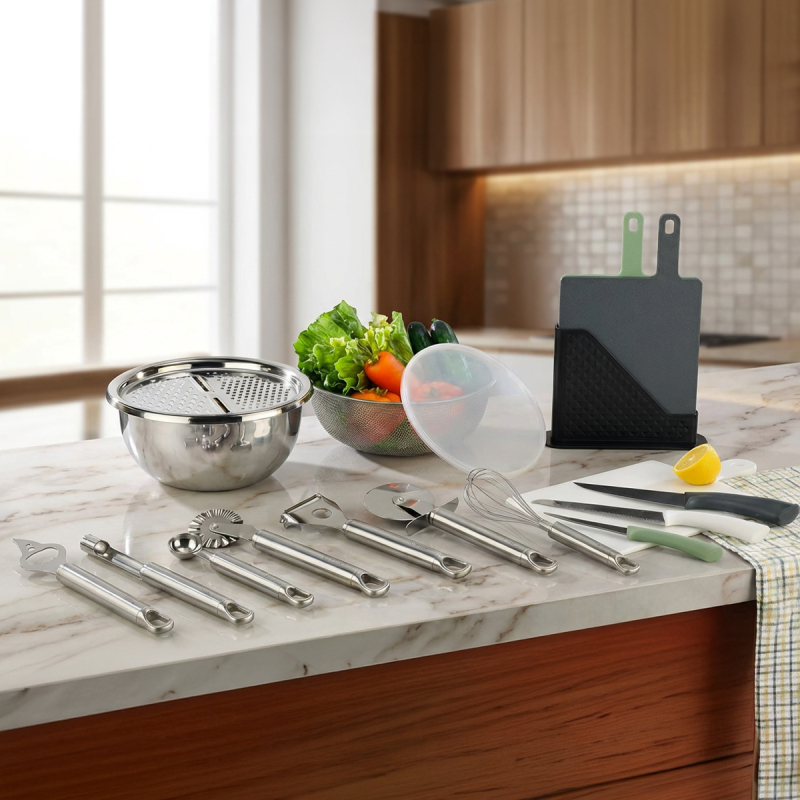 Aryıldız 18 Parça Pratik Mutfak Seti - 1