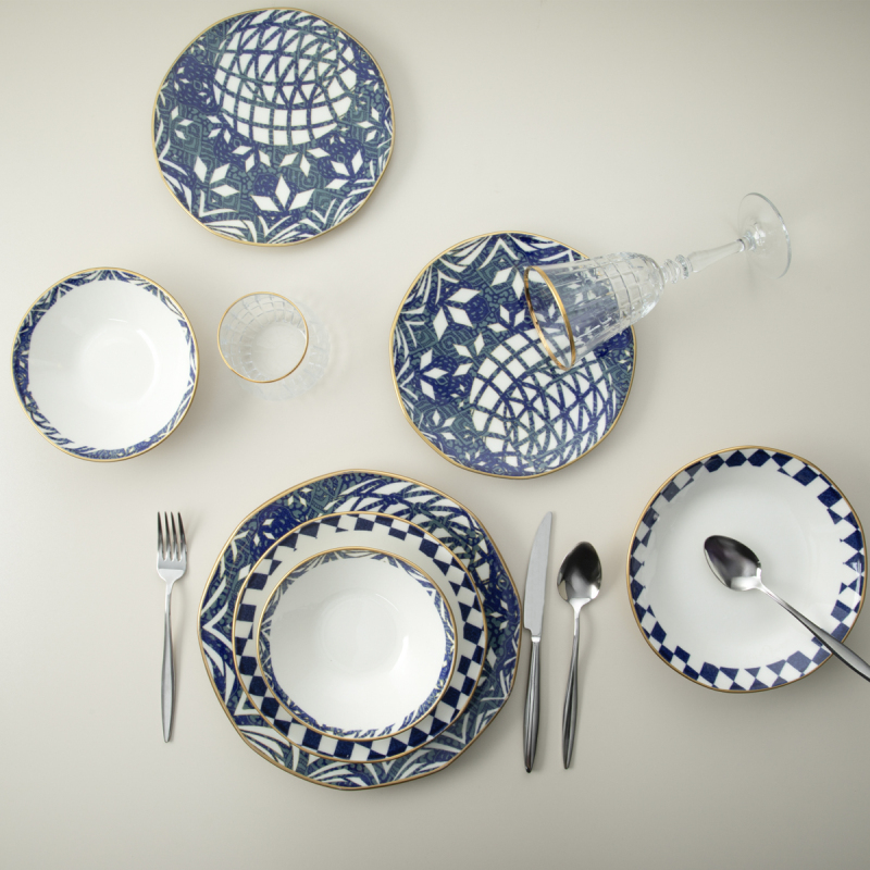 Aryıldız 24 Parça 6 Kişilik Yemek Takımı DB1313 - 1