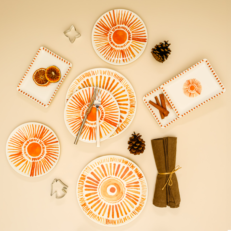 Aryıldız 18 Parça 6 Kişilik İkram Ve Kahvaltı seti - 1