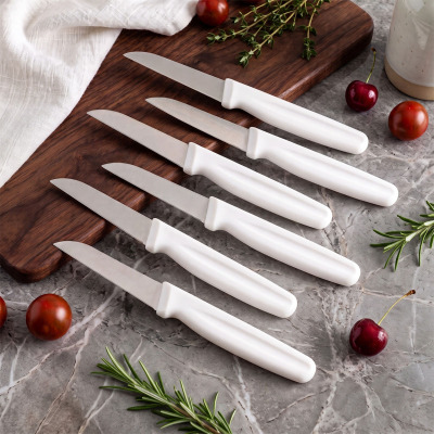 Aryıldız 6 Parça Meyve Bıçağı Beyaz 8 cm - 1