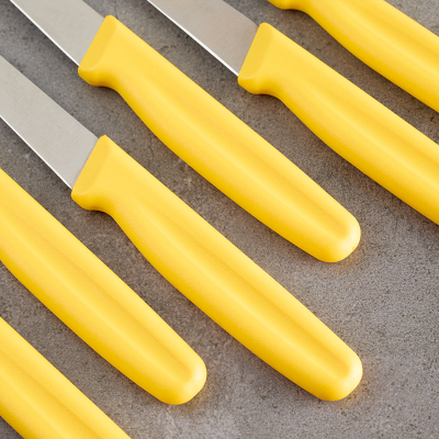 Aryıldız 6 Parça Meyve Bıçağı Sarı 8 cm - 5