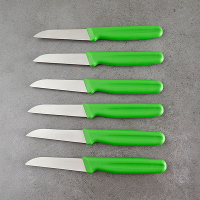 Aryıldız 6 Parça Meyve Bıçağı Yeşil 8 cm - 4
