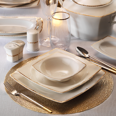 Aryıldız 62 Parça 12 Kişilik Yemek Takımı - 1