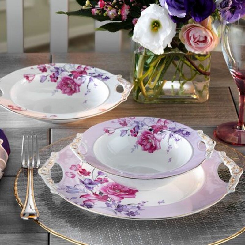 Aryıldız 60008 Queen Isabella 83 Parça Yemek Takımı - 1