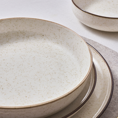 Aryıldız Alba 6 Kişilik 24 Parça Yemek Takımı Bej - 4