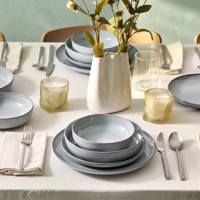 Aryıldız Alba 6 Kişilik 24 Parça Yemek Takımı Mint Yeşil - 2