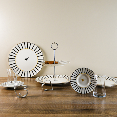 Aryıldız Ales 20 Parça 6 Kişilik Çay Ve Kahve Sunum Seti - ARYILDIZ