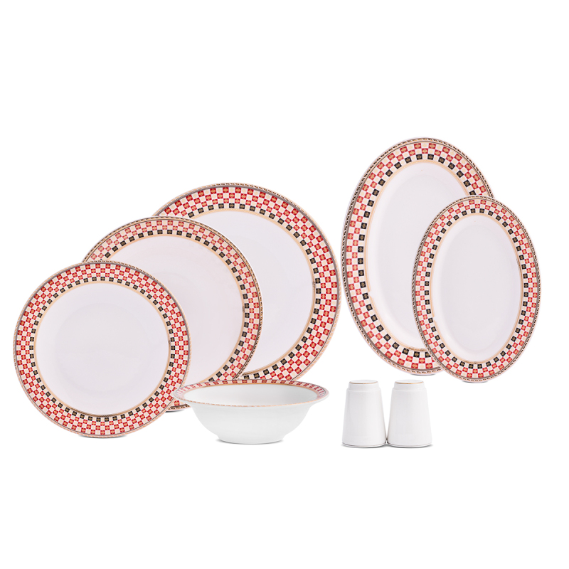 Aryıldız Aline Red 30 Parça 6 Kişilik Yemek Takımı - 4