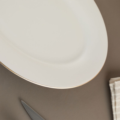 Aryıldız Alisa Gold Kayık Tabak 30 cm - 2