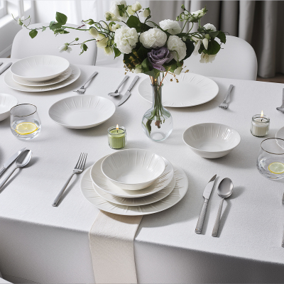 Aryıldız Allen 24 Parça 6 Kişilik Yemek Takımı - ARYILDIZ