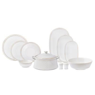 Aryıldız Almada Gold 60 Parça 12 Kişilik Yemek Takımı - 7