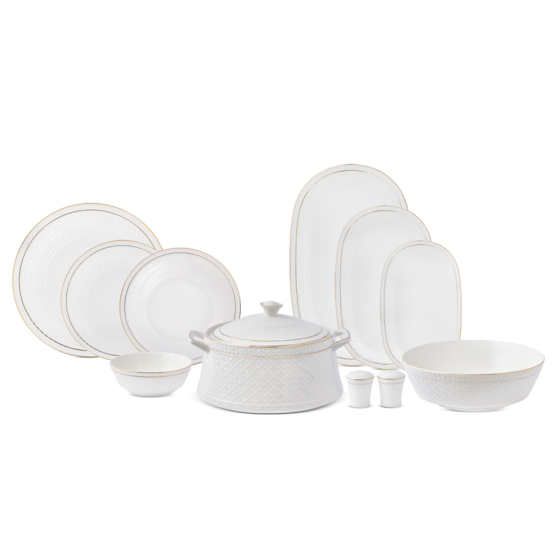 Aryıldız Almada Gold 60 Parça 12 Kişilik Yemek Takımı - 7