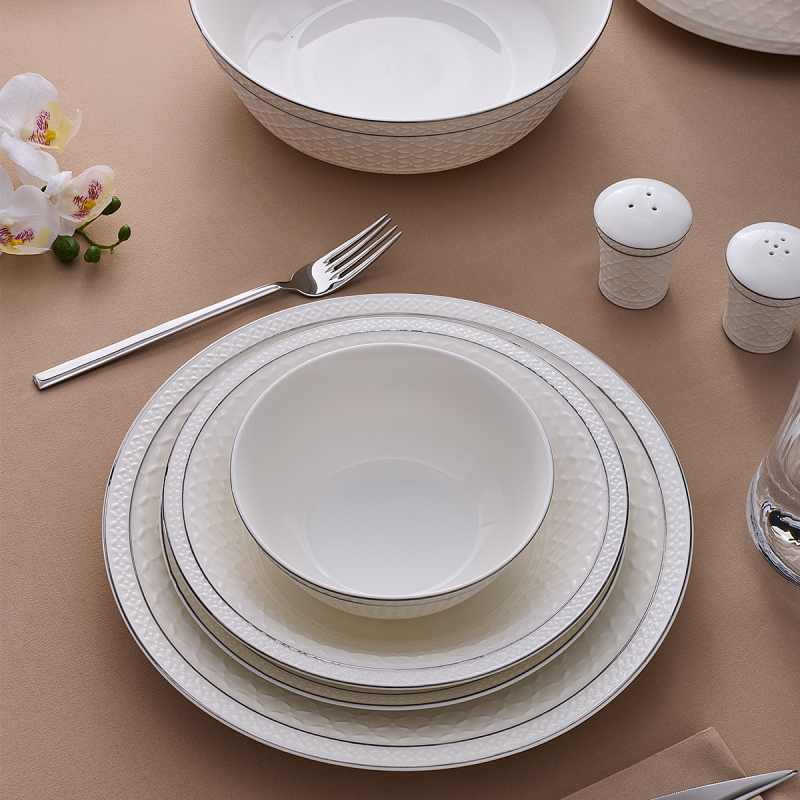 Aryıldız Almada Platin 60 Parça 12 Kişilik Yemek Takımı - 3