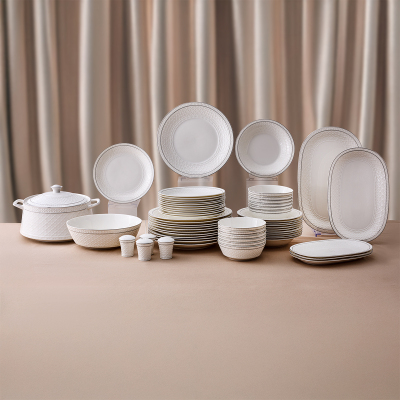 Aryıldız Almada Platin 60 Parça 12 Kişilik Yemek Takımı - 5