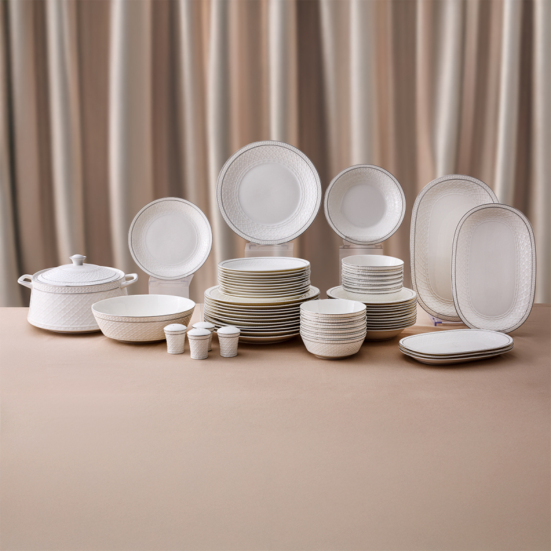 Aryıldız Almada Platin 60 Parça 12 Kişilik Yemek Takımı - 5