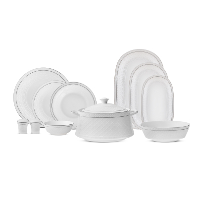 Aryıldız Almada Platin 60 Parça 12 Kişilik Yemek Takımı - 7