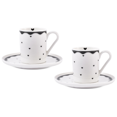 Aryıldız Amor 2 Kişilik 4 Parça Fincan Takımı 90 ml - 5