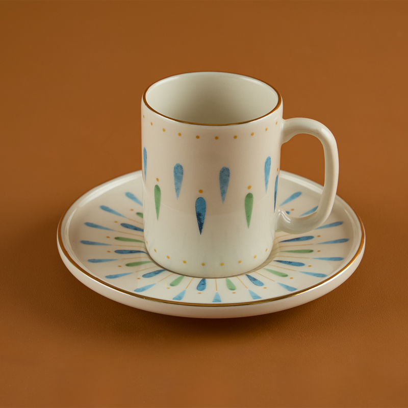 Aryıldız Andante 12 Parça 6 Kişilik Türk Kahve Fincanı 90 ml - 3