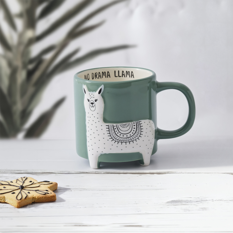 Aryıldız Animal Lama Figürlü Kupa 320 ml - 1