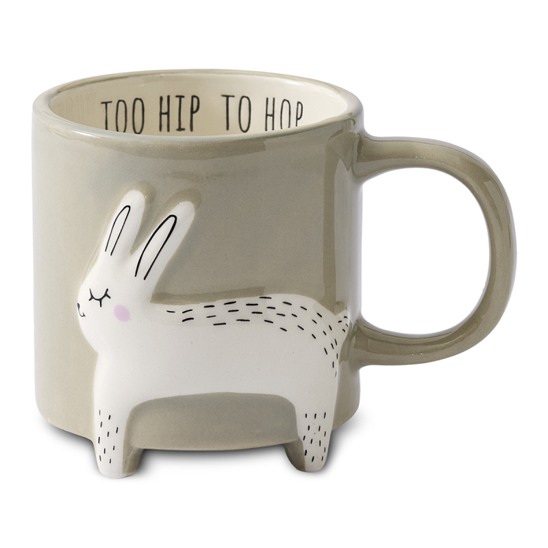 Aryıldız Animal Tavşan Figürlü Kupa 320 ml - 2