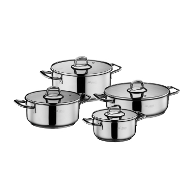 Aryıldız Aria Plus 8 Parça Çelik Tencere Seti - 2