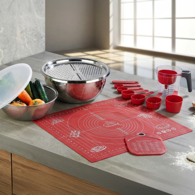 Aryıldız BakeMate Karıştırma ve Ölçme Seti - ARYILDIZ