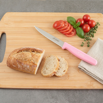 Aryıldız Basic Dişli Sebze Bıçağı Pembe 11 cm - ARYILDIZ