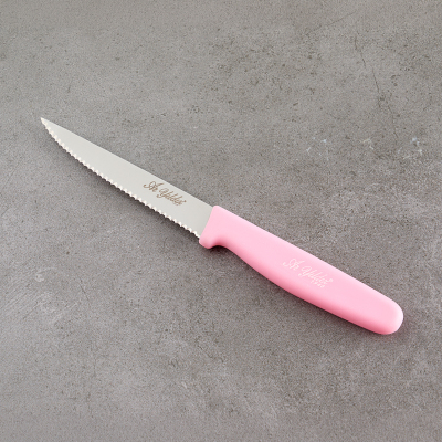 Aryıldız Basic Dişli Sebze Bıçağı Pembe 11 cm - 3