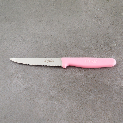 Aryıldız Basic Dişli Sebze Bıçağı Pembe 11 cm - 4
