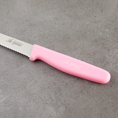 Aryıldız Basic Dişli Sebze Bıçağı Pembe 11 cm - 5