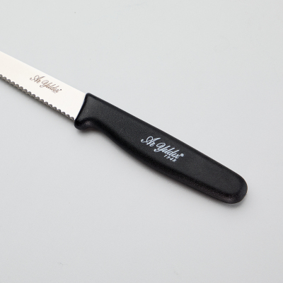 Aryıldız Basic Dişli Sebze Bıçağı Siyah 11 Cm - 5
