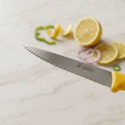 Aryıldız Basic Sebze Bıçağı 11 Cm Sarı - 2