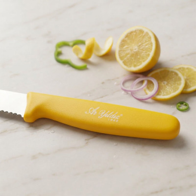 Aryıldız Basic Sebze Bıçağı 11 Cm Sarı - 3