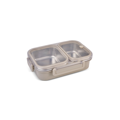 Aryıldız Bento Lunch Box 2 Bölmeli Beige - 2